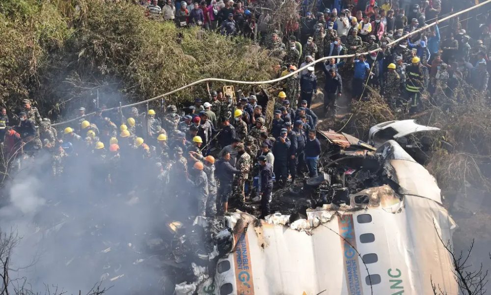ATR 72 Airplane Crashes in Nepal 68 Dead, 4 Missing