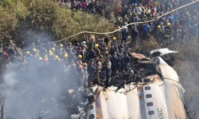 ATR 72 Airplane Crashes in Nepal 68 Dead, 4 Missing