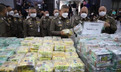 Police in Thailand Seize 1.14 Tonnes of Crystal Meth