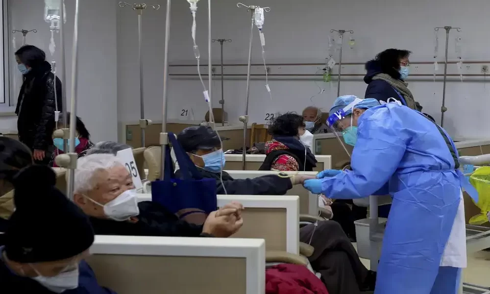 COVID-19 Spreads At Beijing, Leaving Hospital Beds Occupied