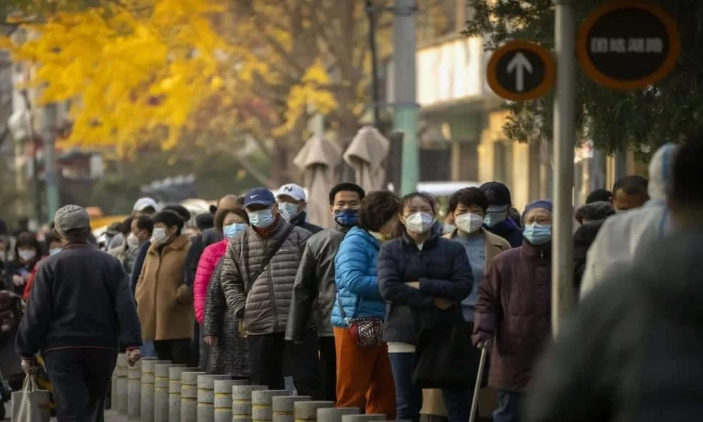 China's daily Covid-19 Infections hit a Peak of More than 7 Million
