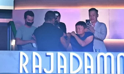 Jack Ma Spotted a Muay Thai Match