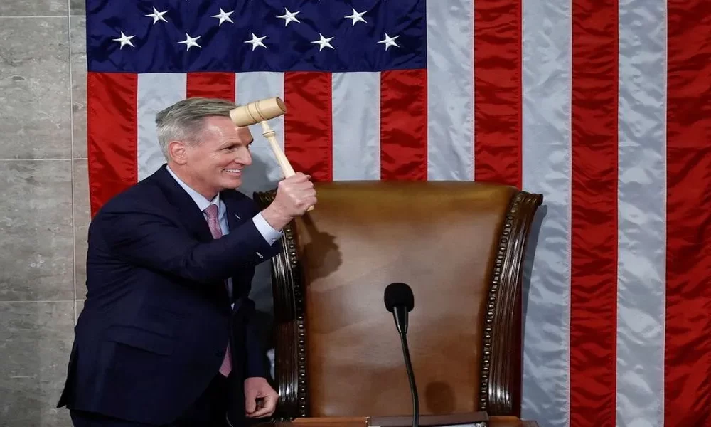 Kevin McCarthy Elected US House Speaker After 15 Ballots