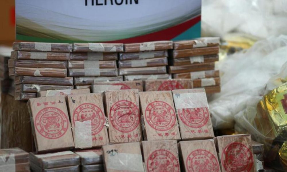 Police Seize 56Kg of Heroin in Central Thailand