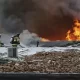 Seoul Neighborhood Evacuated After Fire Spreads
