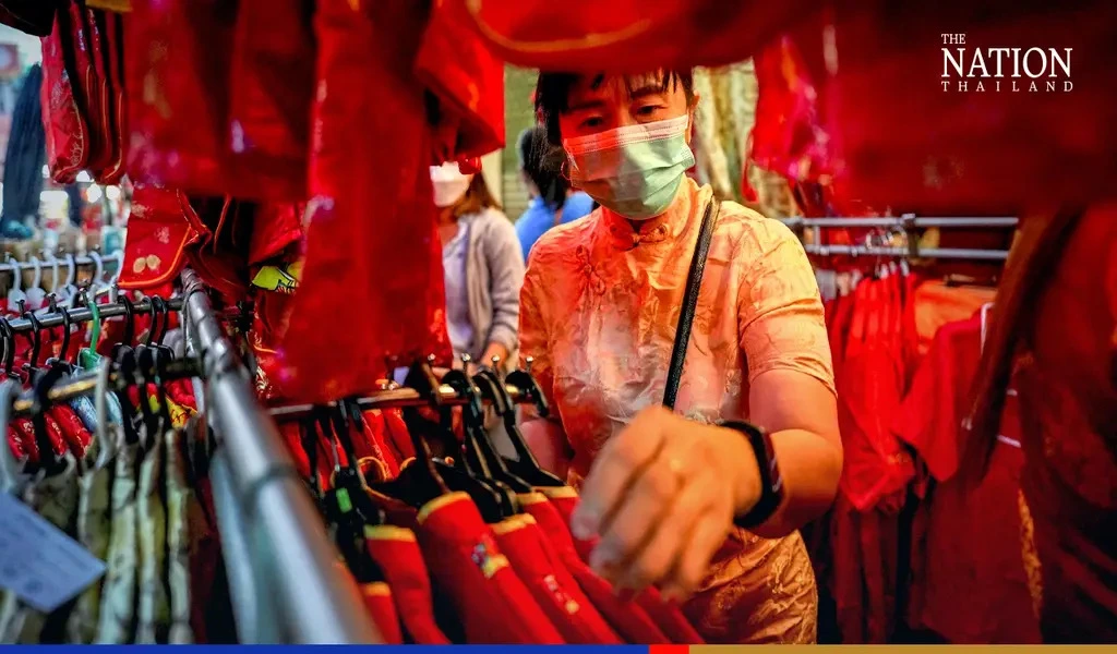 Thailand's Bangkok Road Yaowarat Decked Out For Chinese New Year