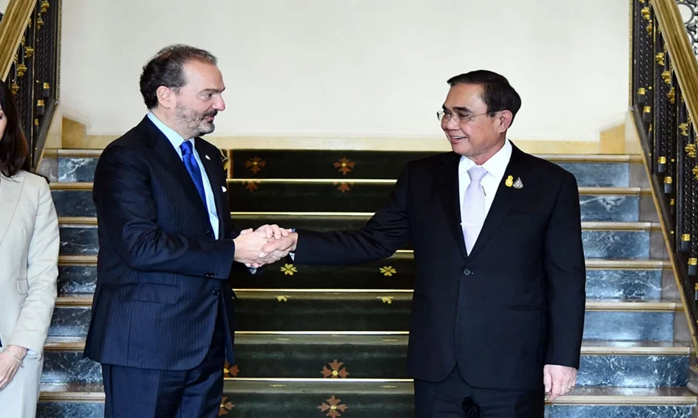 Thailand's PM Meets With The Italian Ambassador