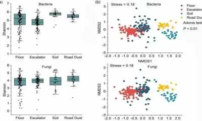 Shopping Mall's Microbiome Reflects Its Customers