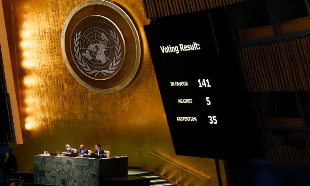 UN Condemn Russia Over Invasion of Ukraine