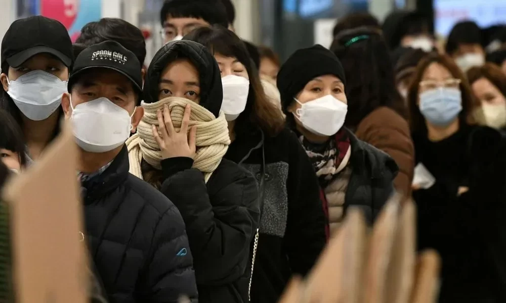 South Korea Reports 14,961 COVID-19 Cases Versus 19,000 A Week Earlier