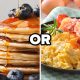 The Top 2 Food Choices For Breakfast
