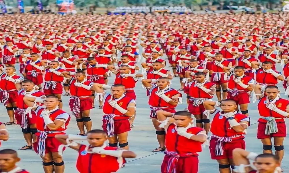 Thailand Sets New Guinness World Record for largest Muay Thai Ceremony