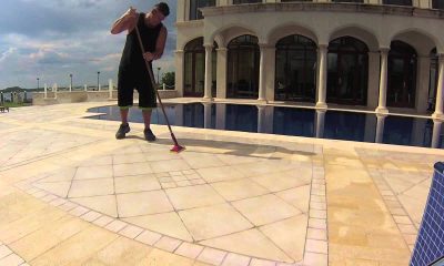 Slip Resistance Pool Deck