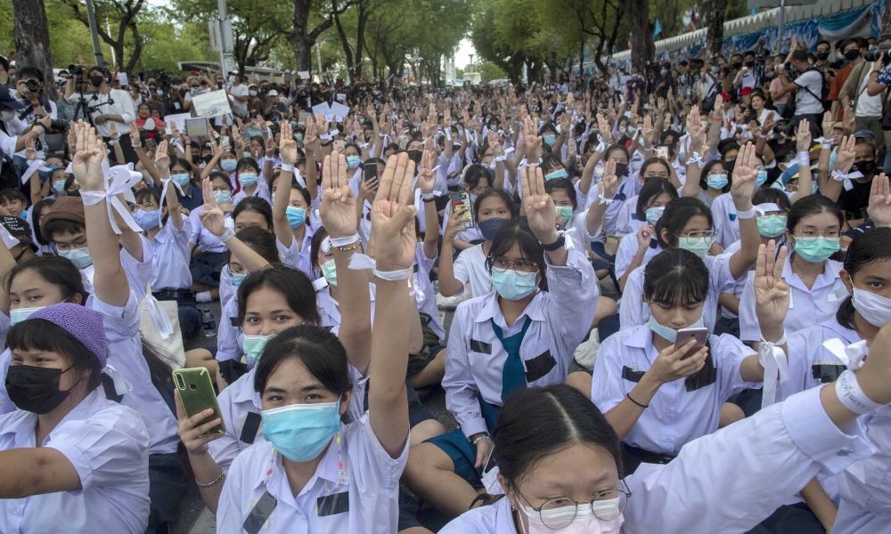 Children Facing Sedition Charges in Thailand