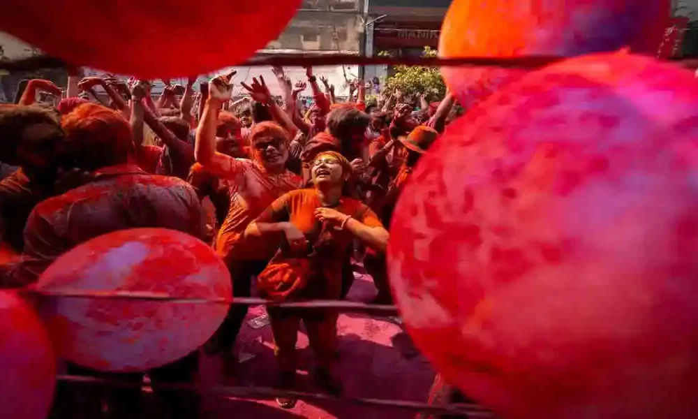 Holi Is a Hindu Festival Of Colour Celebrated By Indians