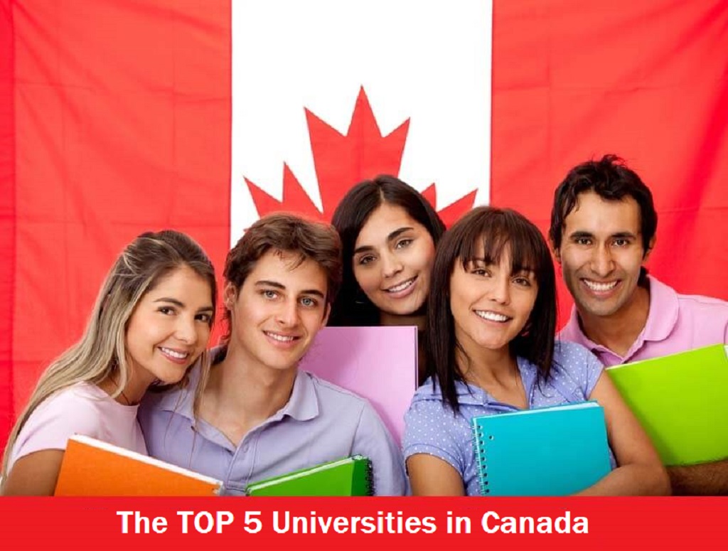 TOP 5 Universities in Canada
