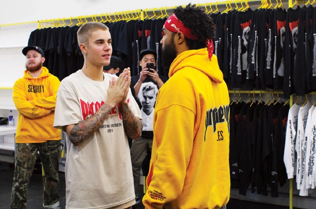 Kanye West Merchandise Store Promotes Pop Culture