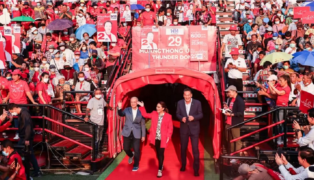 Thailand's Pheu Thai Party Voices Dissolution Fears Over Winning Election