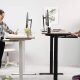 adjustable height desk