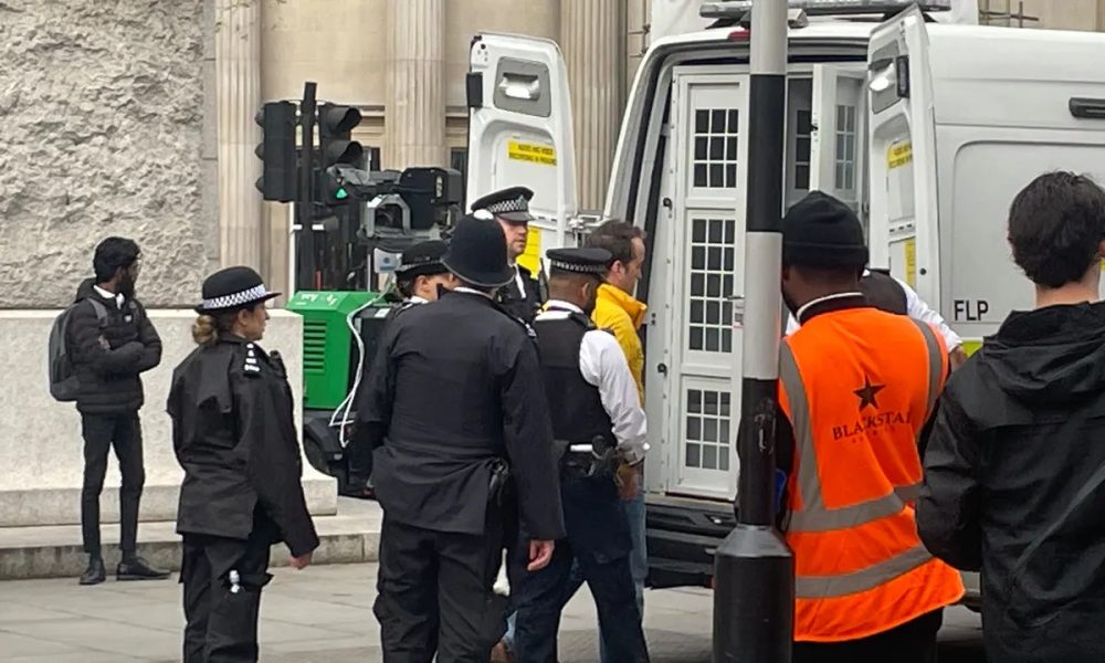 Anti-Monarchy Group Protesting Coronation of King Charles Arrested