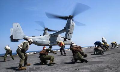 Three US Marines Dead, 20 Injured After US Marines Osprey Crashes in Australia