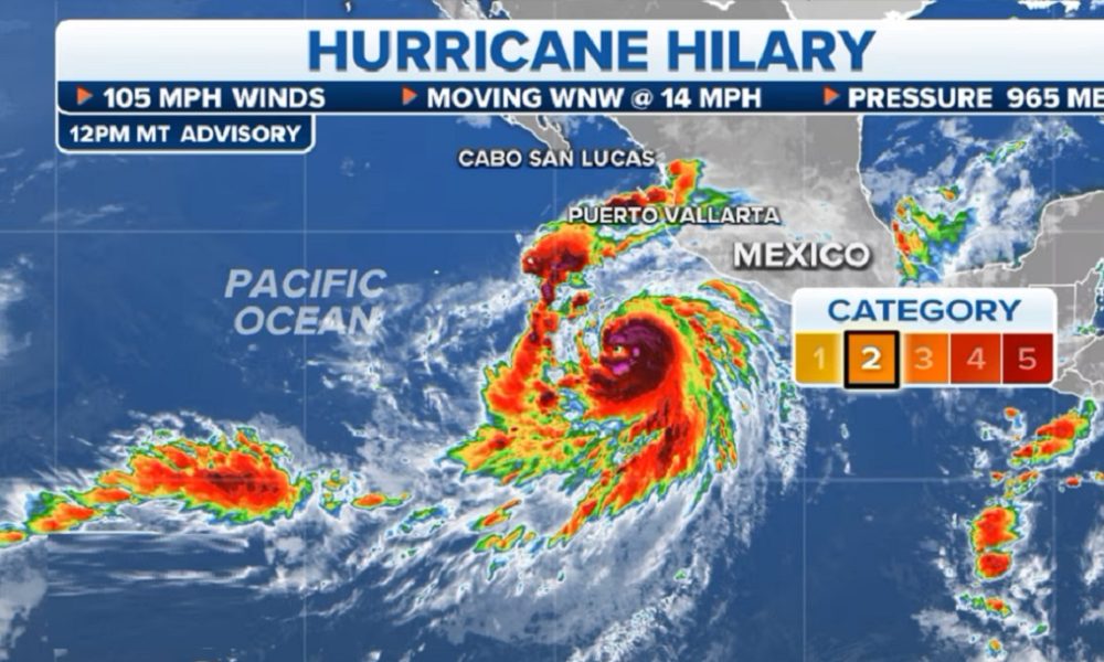 California, Nevada and Arizona Brace for 105MPH Winds from Hurricane Hilary