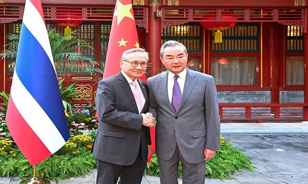China hopes to Enhance Cooperation with Thailand