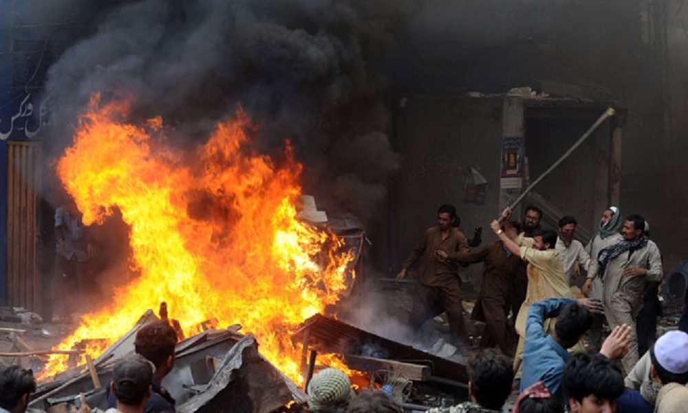 Over 100 Arrested in Pakistan after Churches Burned