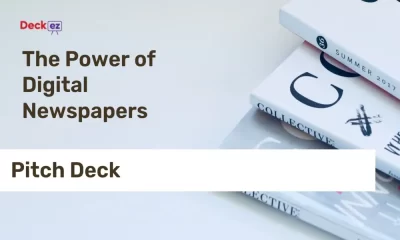 The Power of Digital Newspapers: Pitch Deck
