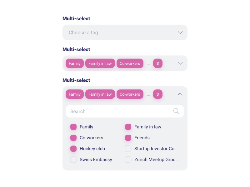 Multiselect Dropdown