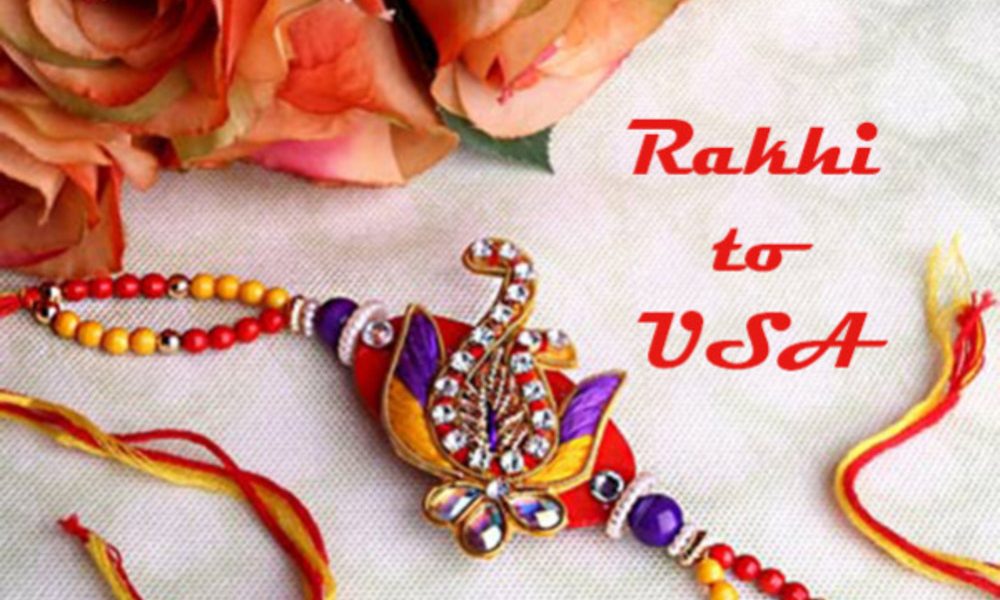 Send a Personalized Message with Rakhi to Your Siblings in the USA