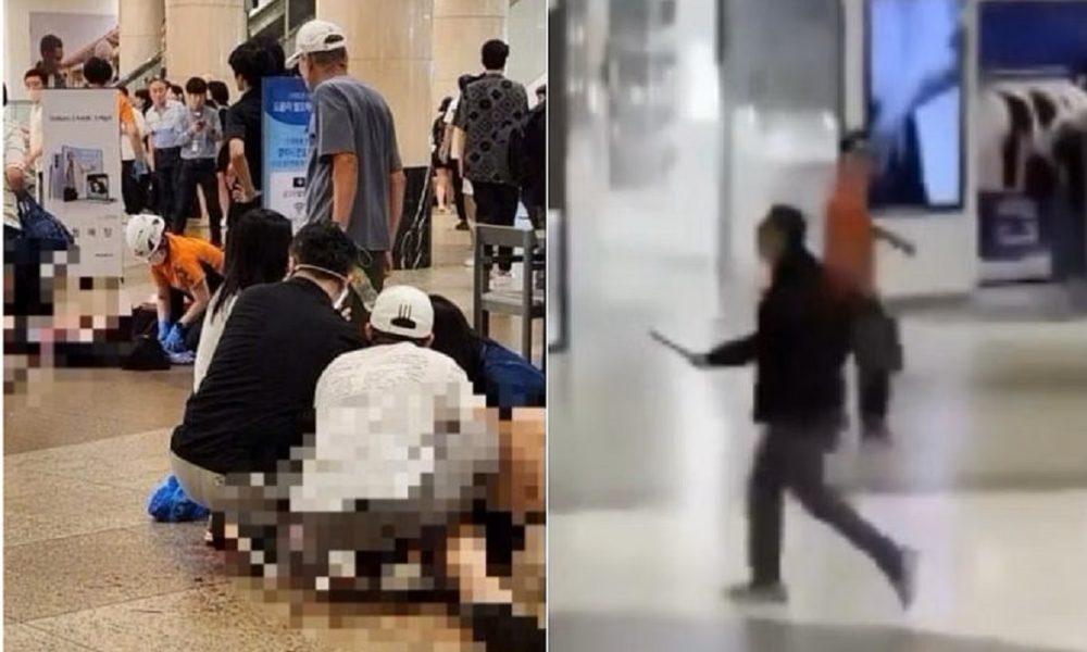 stabbing South Korea