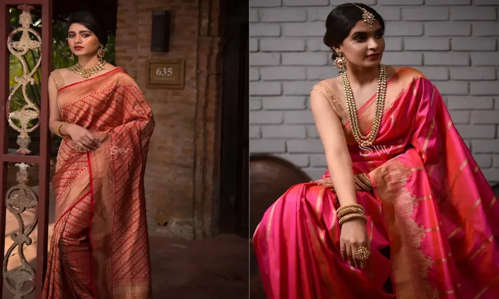 Exploring the Exquisite Weaves and Types of Banarasi Sarees that Define Tradition