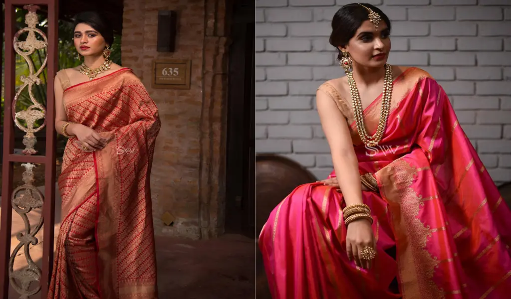 Exploring the Exquisite Weaves and Types of Banarasi Sarees that Define Tradition