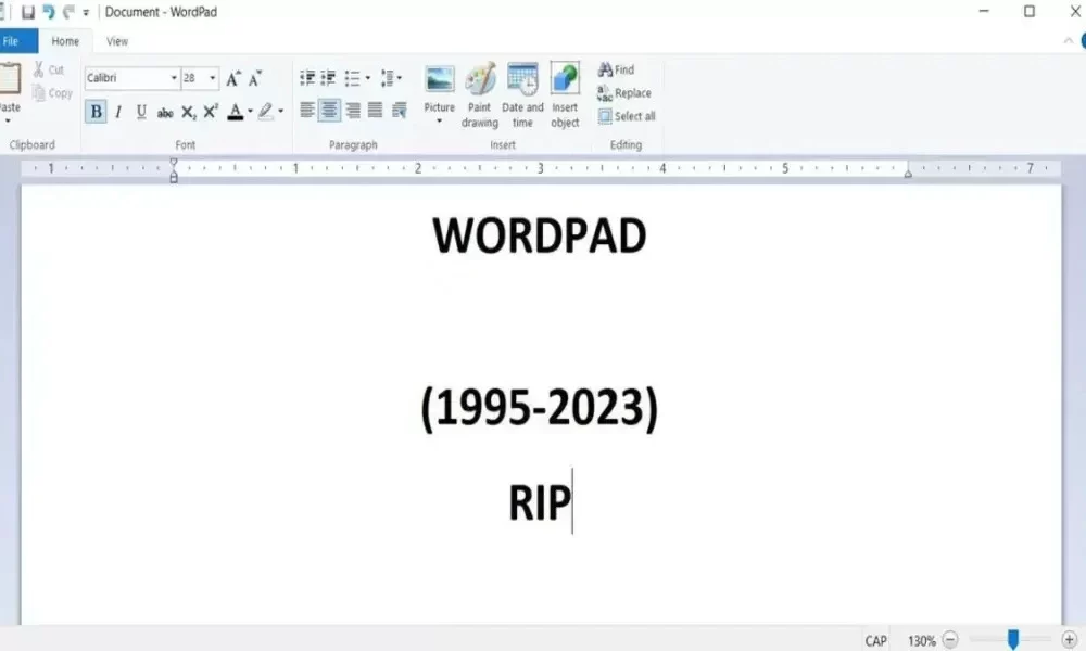 Goodbye WordPad! In Windows 11, Microsoft Kills An App