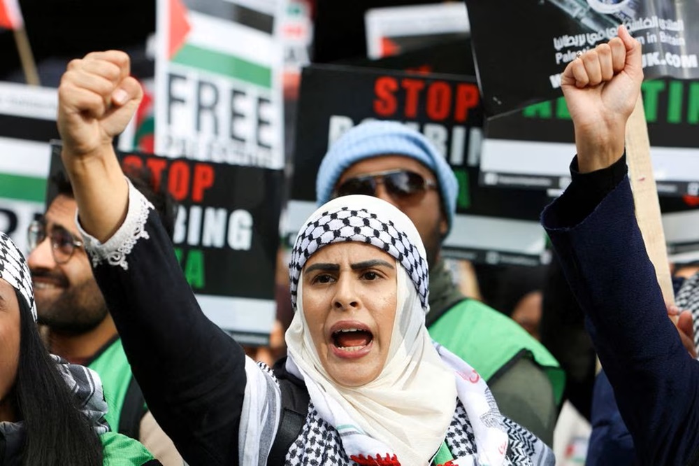 Palestinian Protests in London