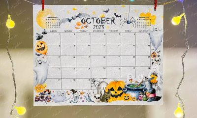 Personalize Your printable calendar