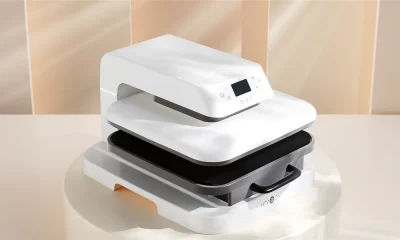 The Ultimate Tutorial to HTVRONT Auto Heat Press and Mini Sewing Machine
