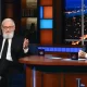 David Letterman Visits Stephen Colbert And Tells Johnny Carson: "It's Mount Olympus"