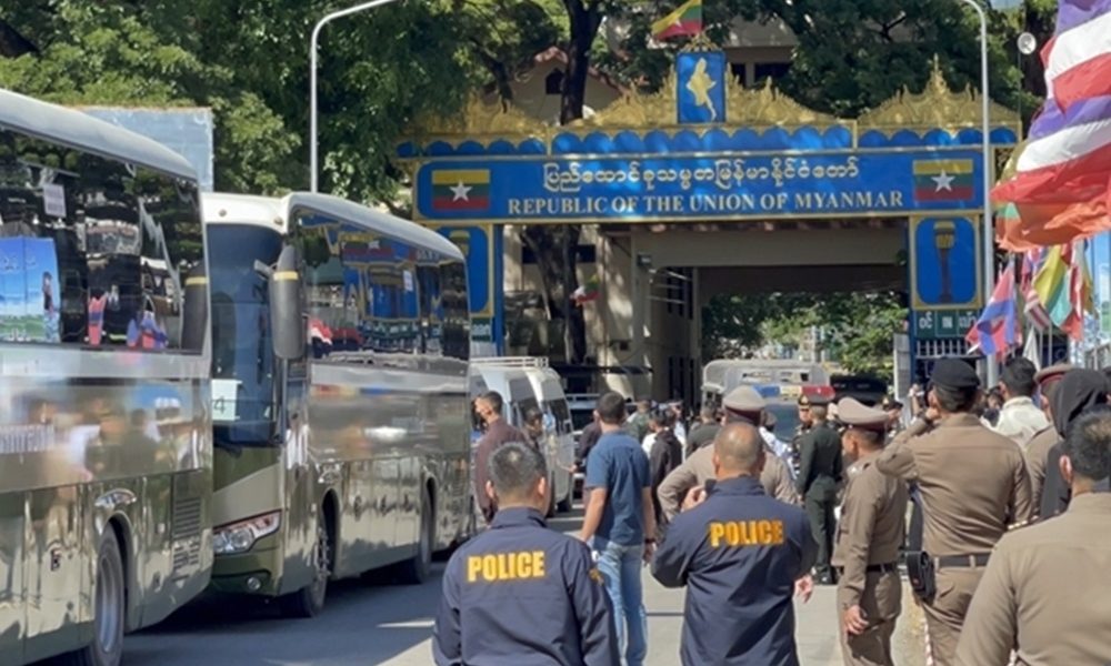 41 Thai Trapped in Myanmar's Shan State Repatriated to Chiang Rai, Thailand