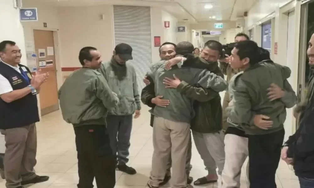 Hamas Frees 3 More Thai Hostages Total Now 17, Admitted to Israeli Hospital