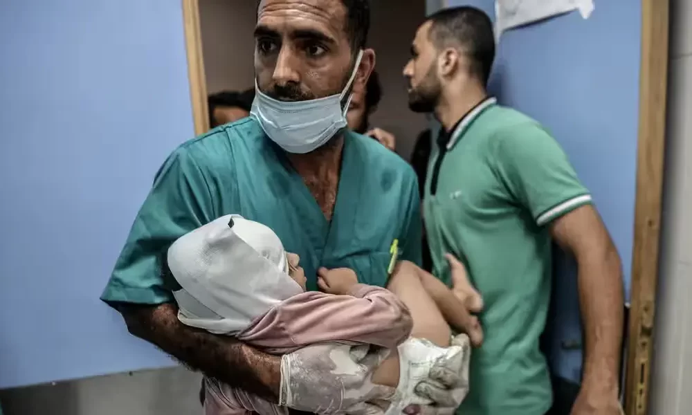 Israeli Airstrikes Kill 80 in Palestinian Refugee Camp