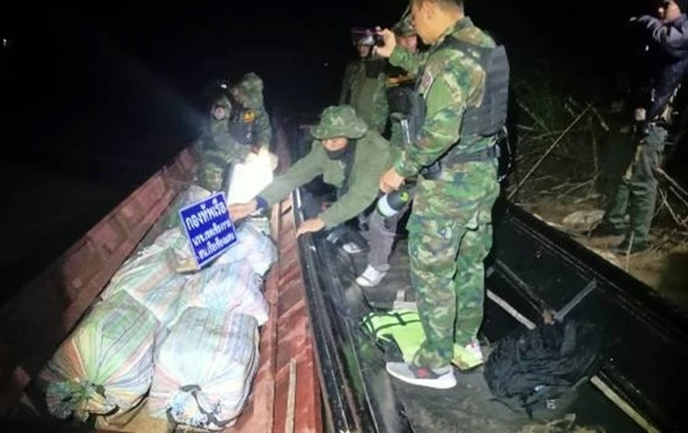 Mekong River Patrol Seizes 3 Million Meth Pills in Chiang Saen, Chiang Rai