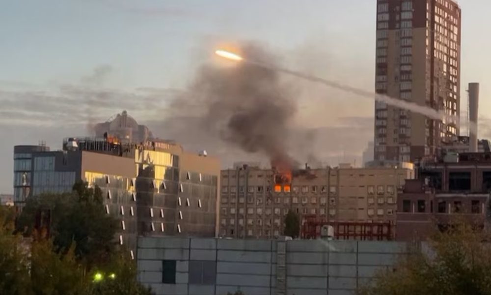 Russia Launches its Largest Drone Attack on Kyiv Since Ukraine Invasion