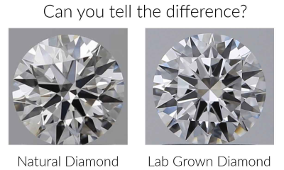The Worth of Man-Made Diamonds Compared to Natural