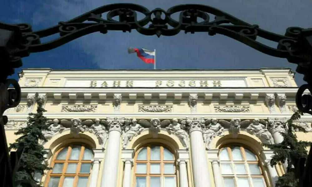 To Combat Inflation, Russia's Central Bank Boosts The Key Interest Rate To 16%.