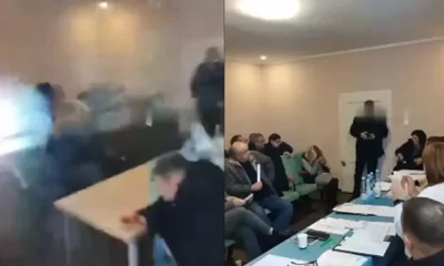 Ukrainian Official Explodes Grenades During Meeting, Killing 1