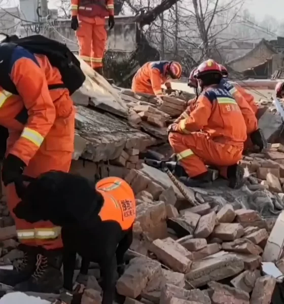China Reports 131 Killed in Gansu Province Earthquake