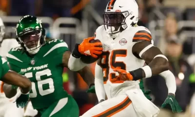 Browns Playoff Cheerleader Myles Garrett Delivers a Sobering Moment -- Jimmy Watkins