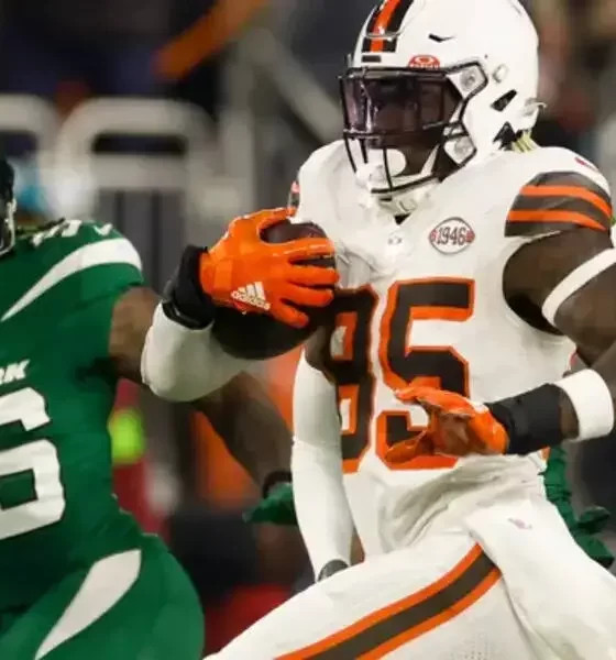 Browns Playoff Cheerleader Myles Garrett Delivers a Sobering Moment -- Jimmy Watkins